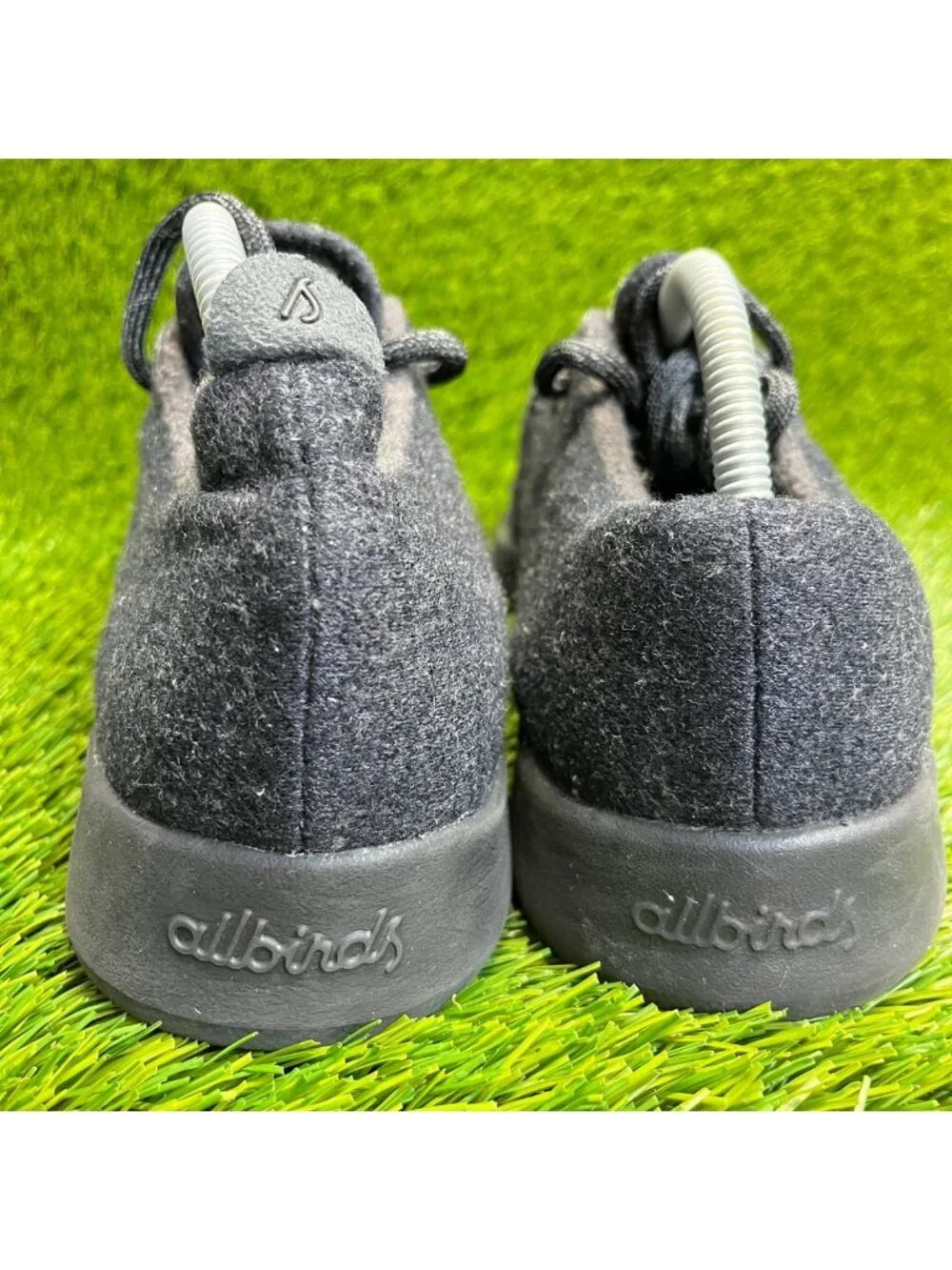 Allbirds Wool Runners Mens Size 10 Black Athletic Running Walking Shoes Sneakers